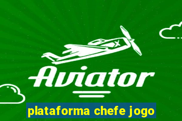 plataforma chefe jogo